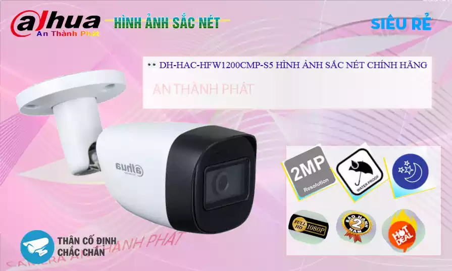 Camera HDCVI 2MP DAHUA DH-HAC-HFW1200CMP-A-S5,Camera HDCVI 2MP DAHUA DH-HAC-HFW1200CMP-A-S5 giá rẻ,Camera HDCVI 2MP DAHUA DH-HAC-HFW1200CMP-A-S5 chính hãng,bán Camera HDCVI 2MP DAHUA DH-HAC-HFW1200CMP-A-S5,phân phối Camera HDCVI 2MP DAHUA DH-HAC-HFW1200CMP-A-S5