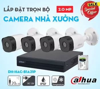 Lắp Camera Kho Hàng FULL HD  , camera kho hàng full hd , camera kho hàng , HAC-HFW1200RP , camera giá rẻ , camera chất lượng .