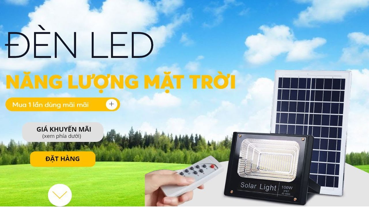 Các thành phần cấu tạo và nguyên lý hoạt động của đèn tích điện năng lượng mặt trời: 1 chiếc đèn LED NLMT về cơ bản sẽ gồm các thành phần chính: bóng đèn 