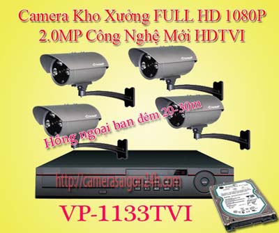 camera kho xưởng FULL HD 1080P,camera kho xưởng, camera kho,camera xưởng