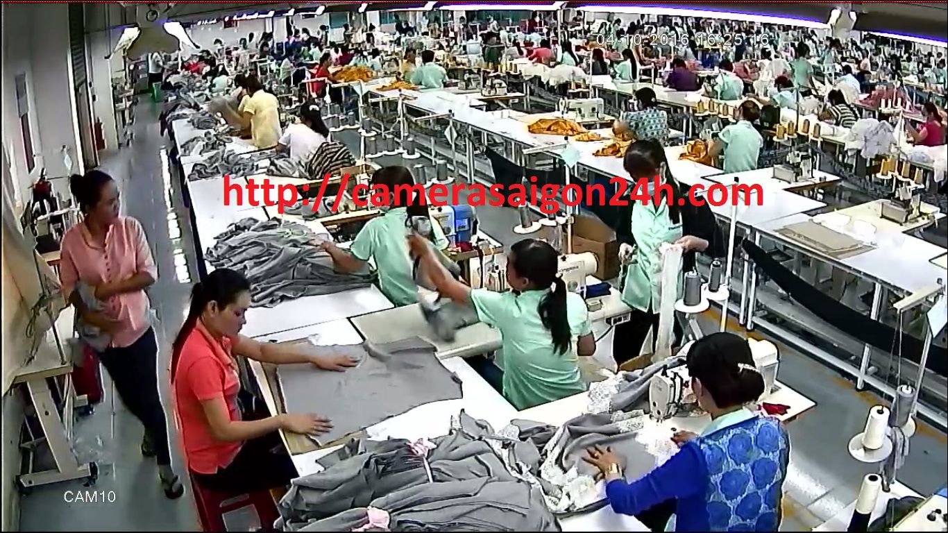 vị trí lắp đặt camera kho xưởn phải đảm bảo được giám sát tổng quát rộng