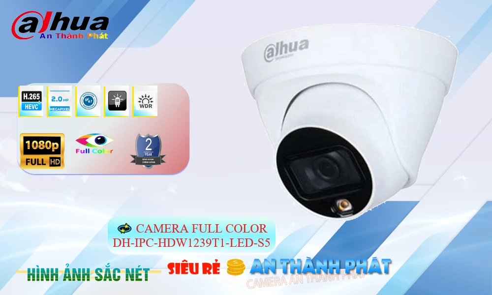 Camera Quan Sát Dahua IPC-HDW1239T1-LED-S5