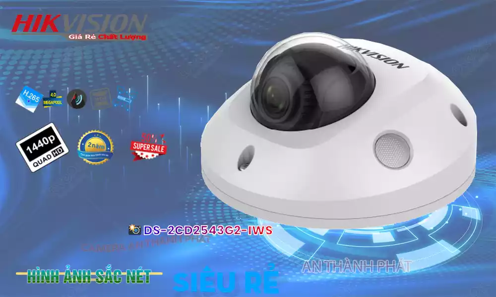 Camera HIKVISION DS-2CD2543G2-IWS