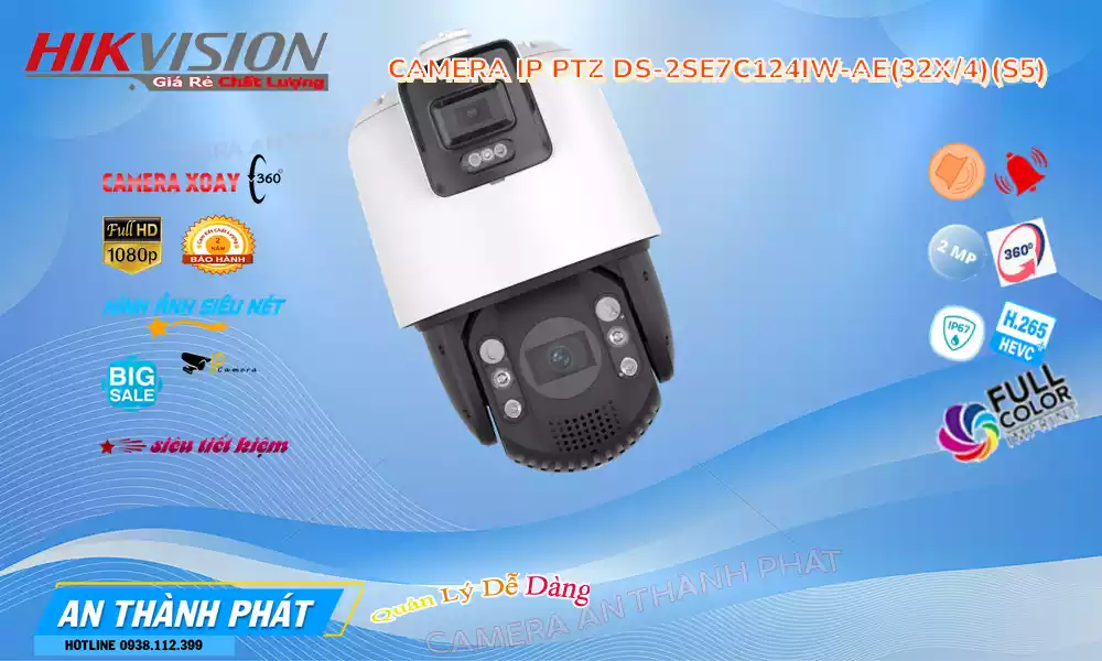 Camera quan sát IP HIKVISION DS-2SE7C124IW-AE(32x/4)(S5),HIKVISION DS-2SE7C124IW-AE(32x/4)(S5),2SE7C124IW-AE(32x/4)(S5),DS-2SE7C124IW-AE(32x/4)(S5),2SE7C124IW-AE(32x/4),DS-2SE7C124IW-AE(S5)