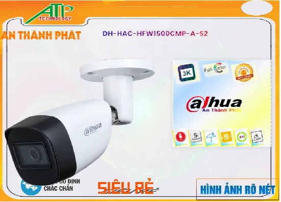 DH-HAC-HFW1500CMP-A-S2 Camera Sắt Nét Dahua ✨