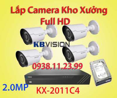 Lắp đặt camera quan sát kho xưởng FULL HD 1080, kx-2011c4, camera kho xưởng giá rẻ, camera nhà xưởng giá rẻ, camera giám sát xưởng sản xuất