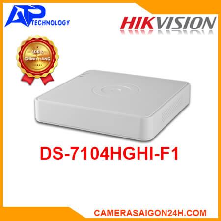 DS-7104HGHI-F1,Đầu ghi hình HIKVISION DS-7104HGHI-F1,HIKVISION DS-7104HGHI-F1, 7104HGHI,hikvision 7104, hikvision 7104HGHI-F1