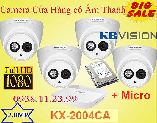 lắp camera cho cửa hàng có âm thanh , camera cửa hàng có thu âm , camera có âm thanh , camera có thu âm , KX-2004CA , camera KX-2004CA , 2004CA 