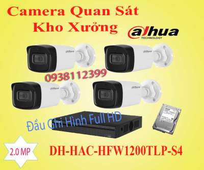 Camera quan sát kho xưởng DH-HAC-HFW-1200TLP-S4,lắp camera nhà xưởng giá rẻ, camera quan sát kho xưởng dahua, lắp đặt camera nhà xưởng chất lượng, lắp camera nhà xưởng sắt nét, chọn camera cho nhà xưởng