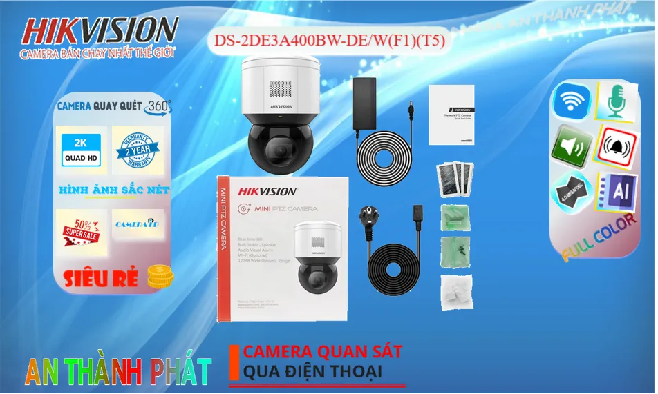 DS-2DE3A400BW-DE/W (F1) (T5) Hikvision