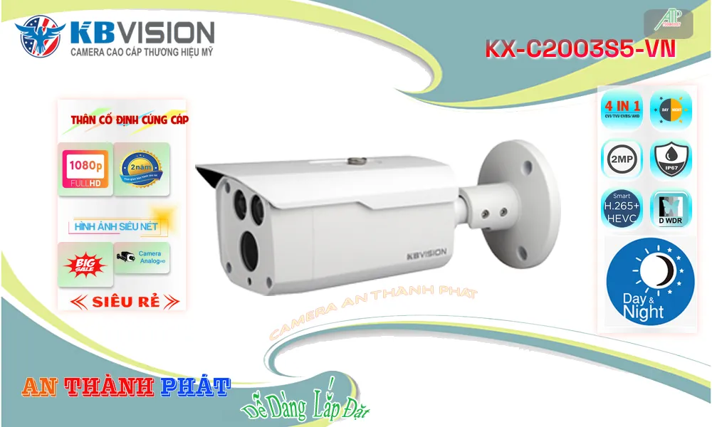 Camera kbvision KX-C2003S5-VN