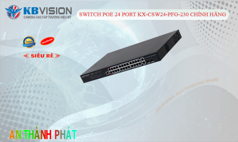 Switch POE KX-CSW24-PFG-230