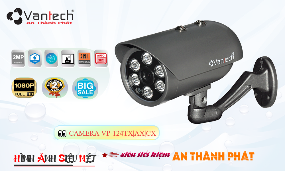 Camera VP-124TX|AX|CX VanTech