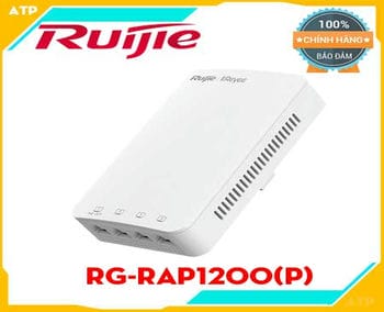 Thiết bị Wifi Ruijie RG-RAP1200(P) - Wifi cao cấp ốp tường,Reyee Wireless RG-RAP1200(P),Thiêt bị phát Wifi RUIJIE RG-RAP1200(P),Bộ phát Wifi RUIJIE REYEE RG-RAP1200(P),Bộ phát Wifi gắn âm tường RUIJIE REYEE RG-RAP1200(F)