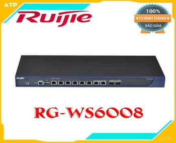 RG-WS6008 Wireless Controller,Thiết bị điều khiển WIFI RUIJIE RG-WS6008,Wireless Access Controller Ruijie RG-WS6008 Quản lý 32 AP,Wireless Access Controller RUIJIE RG-WS6008 chính hãng,bán Wireless Access Controller RUIJIE RG-WS6008