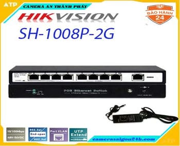 Switch Poe Hikvision SH-1008P-2G, Poe SH-1008P-2G, Hikvision SH-1008P-2G, SH-1008P-2G, SH-1008P-2G Switch Poe Hikvision