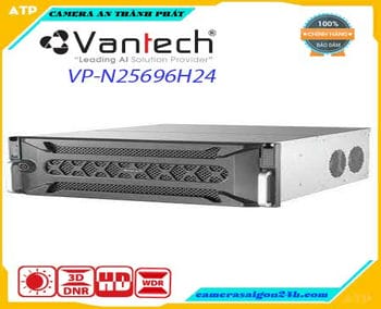 VANTECH VP-N25696H24,Đầu ghi hình IP VANTECH VP-N25696H24,Đầu ghi hình camera IP 256 kênh VANTECH VP-N25696H24 